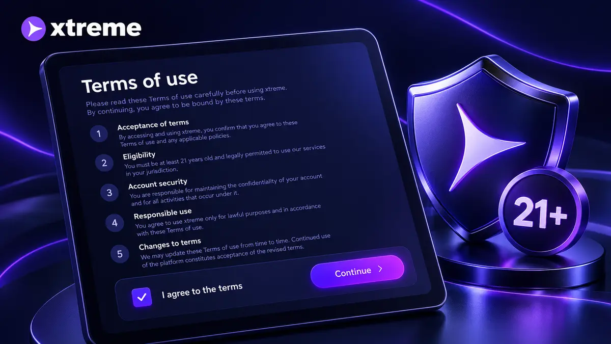 Terms of use of the Xtreme information website