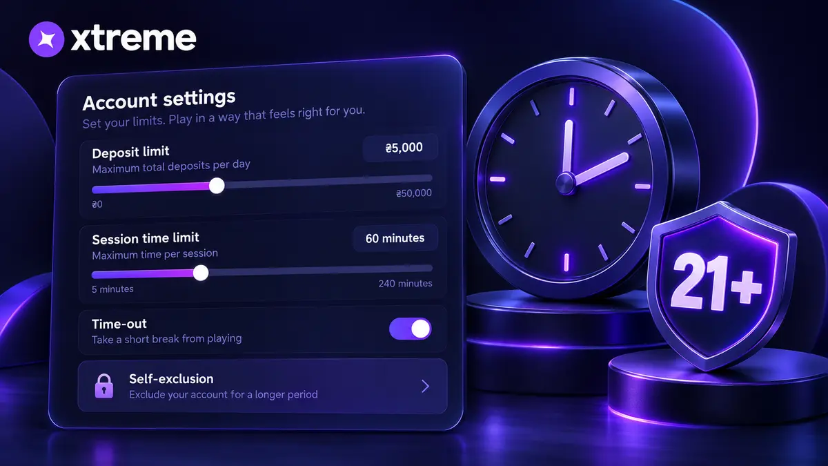 Responsible gaming tools: deposit and time limits at Xtreme