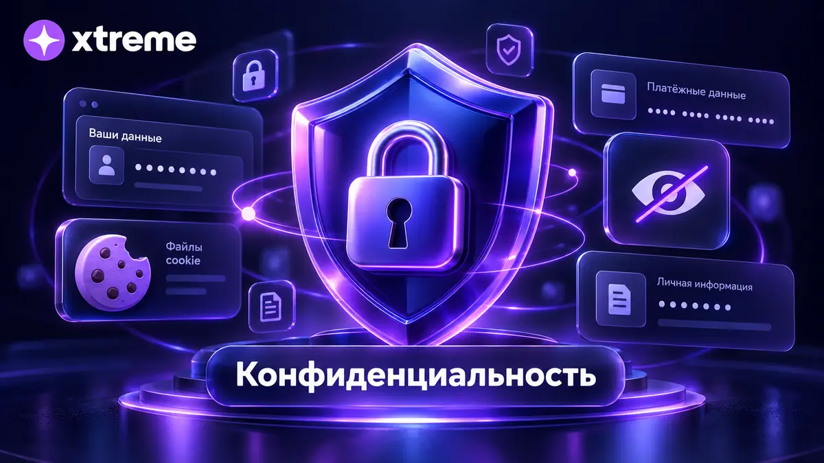 Защита персональных данных пользователей сайта о Xtreme