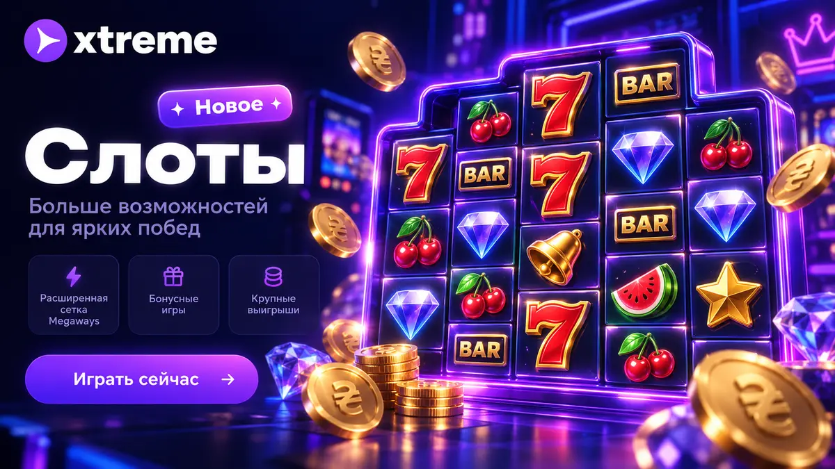 Слоты Xtreme Casino от провайдеров NetEnt и Playson